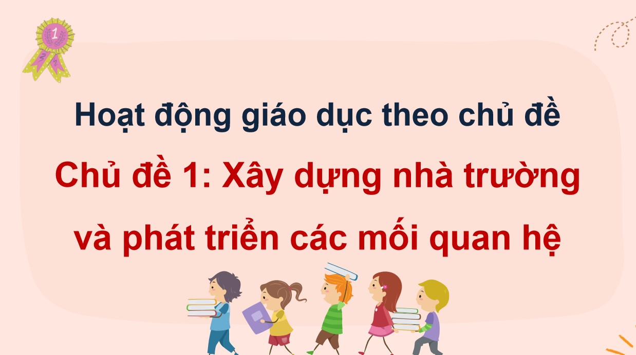 Giáo án điện tử Hoạt động trải nghiệm 12 Cánh Diều chủ đề 1
