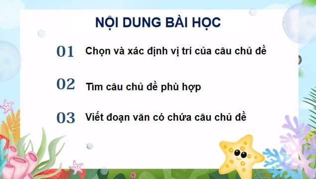 PowerPoint Luyện từ và câu: Luyện tập về câu chủ đề