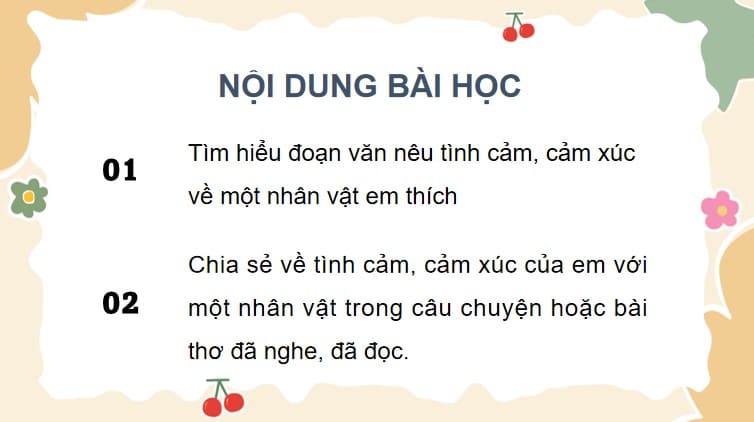 PowerPoint Luyện tập viết đoạn văn nêu tình cảm, cảm xúc