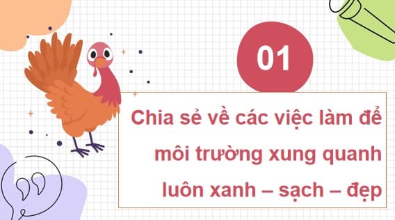 PowerPoint Tiếng Việt 4 Bài 6: Nói về một việc làm góp phần bảo vệ môi trường