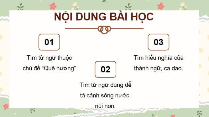 PowerPoint Tiếng Việt 4 Bài 8: Mở rộng vốn từ Quê hương