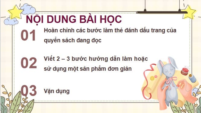 PowerPoint Tiếng Việt 4 Bài 8: Viết hướng dẫn làm hoặc sử dụng một sản phẩm