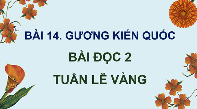 PowerPoint Tuần lễ Vàng