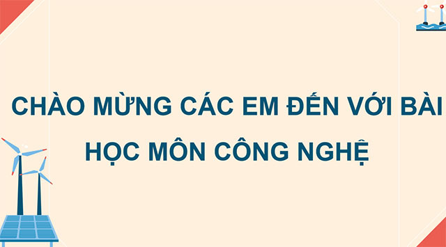 PowerPoint Công nghệ 5 Mô hình máy phát điện gió