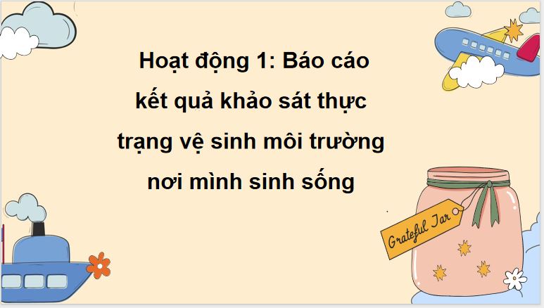 PowerPoint Hoạt động trải nghiệm 5 Tuần 31