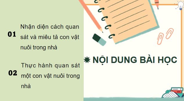 PowerPoint Tiếng Việt 4 Bài 2: Quan sát, tìm ý cho bài văn miêu tả con vật