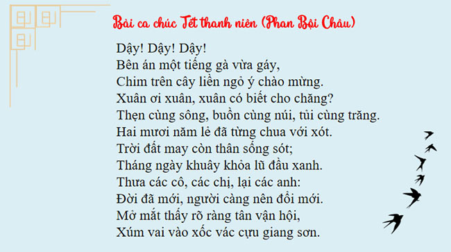 Bài ca chúc Tết thanh niên