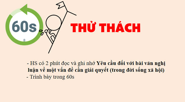 Viết bài văn nghị luận về một vấn đề cần giải quyết