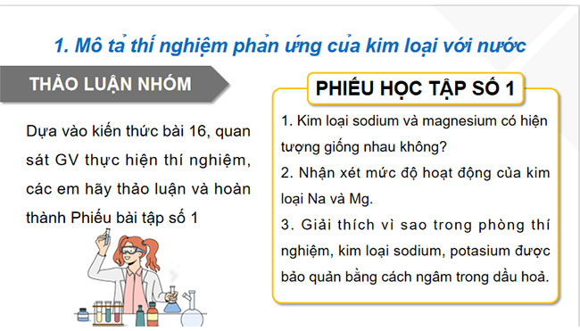 Giáo án Hóa học 9 Chân trời sáng tạo Bài 17