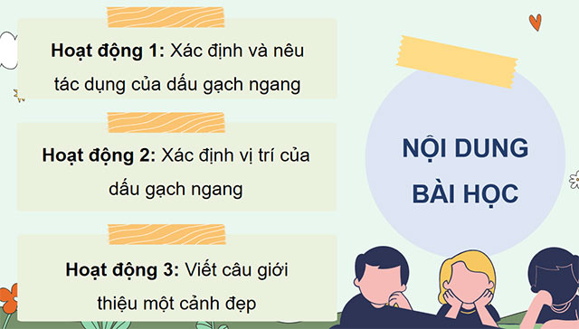 PowerPoint Dấu gạch ngang
