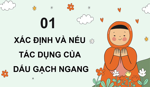 PowerPoint Dấu gạch ngang