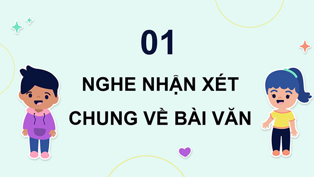 PowerPoint Trả bài văn tả người (Bài viết số 2)