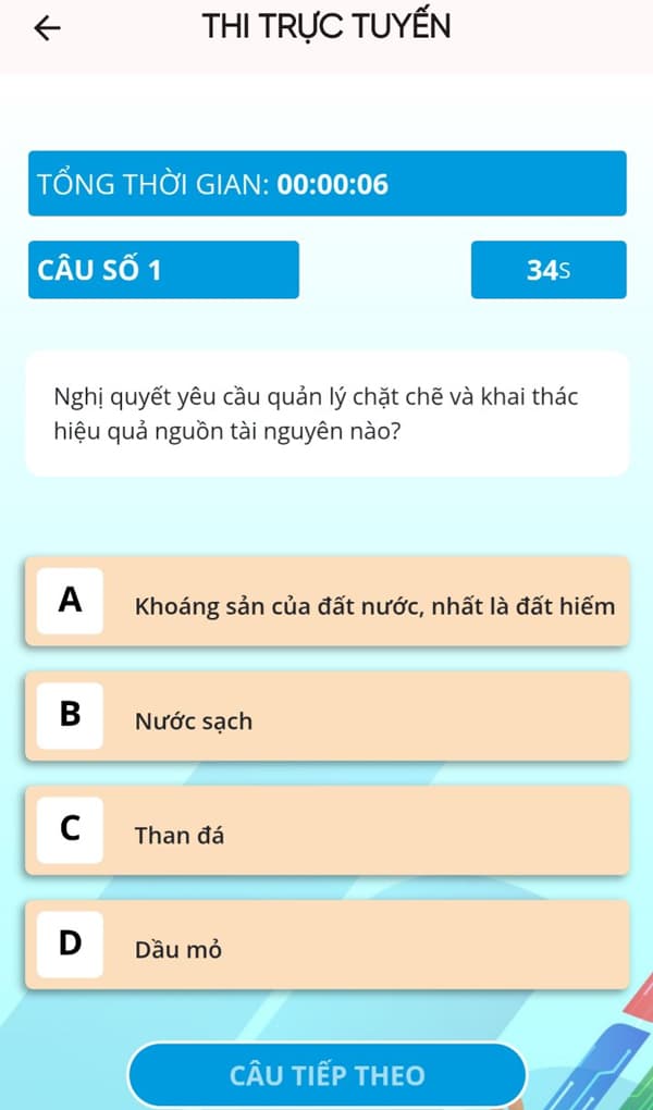 Đáp án kiểm tra học tập Nghị quyết 57-NQ/TW