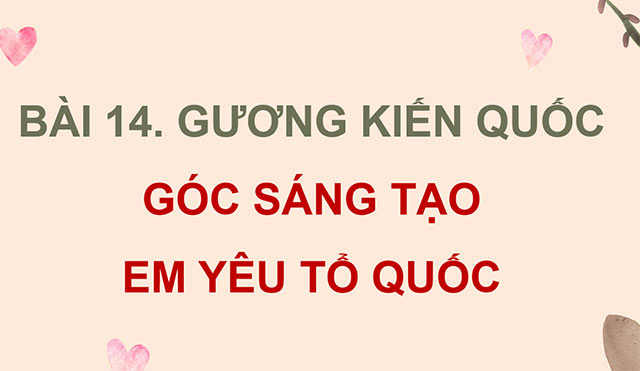 PowerPoint Em yêu Tổ quốc
