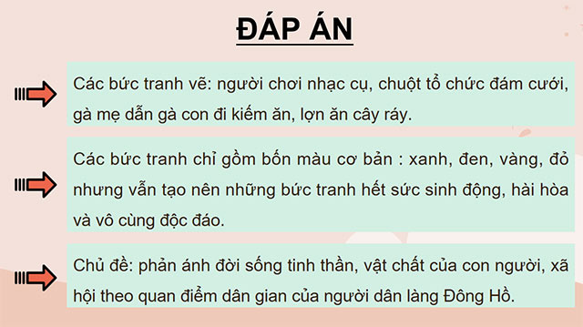 PowerPoint Đọc: Tranh làng Hồ
