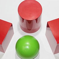 PowerPoint Toán 5 Bài 54: Thực hành tính toán và ước lượng thể tích một số hình khối