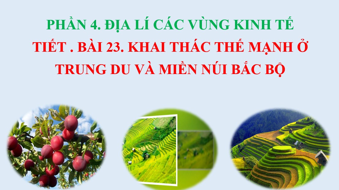 Giáo án điện tử Bài 23 Địa lí 12 Kết nối tri thức