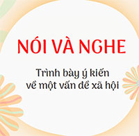 PowerPoint Ngữ Văn 8 Bài 1: Nói và nghe: Trình bày ý kiến về một vấn đề xã hội