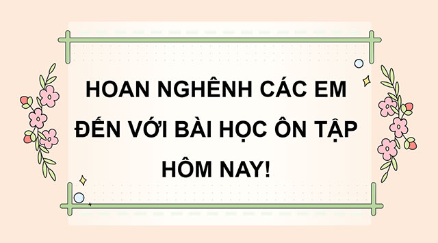 PowerPoint Ôn tập giữa học kì II (Tiết 1)