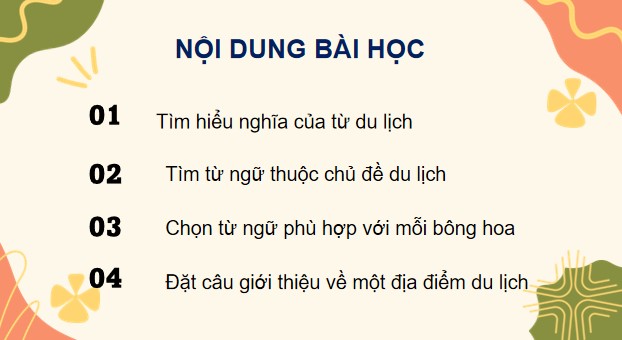 PowerPoint Tiếng Việt 4 Bài 8: Mở rộng vốn từ Du lịch