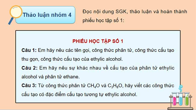 PowerPoint KHTN 9 Bài 23: Ethylic alcohol