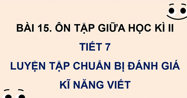 PowerPoint Ôn tập giữa học kì II (Tiết 7)