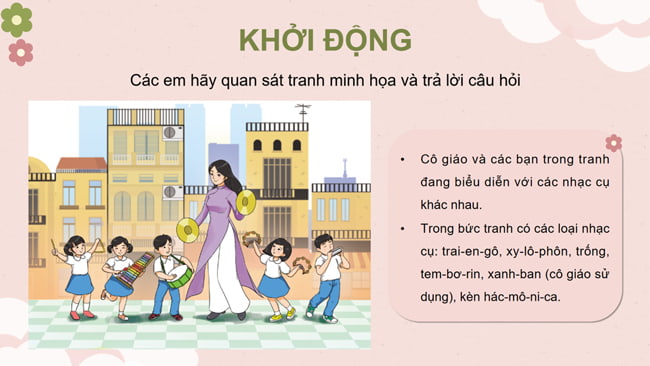 Giáo án PowerPoint Âm nhạc 3 Cánh diều Học kì 1