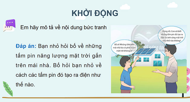 PowerPoint Công nghệ 5 Mô hình máy phát điện gió
