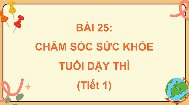 PowerPoint Chăm sóc sức khoẻ tuổi dậy thì