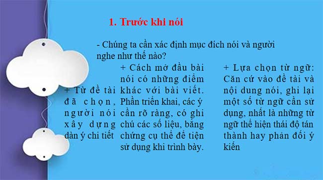 PowerPoint Ngữ văn 7 Bài 8 Nói và nghe