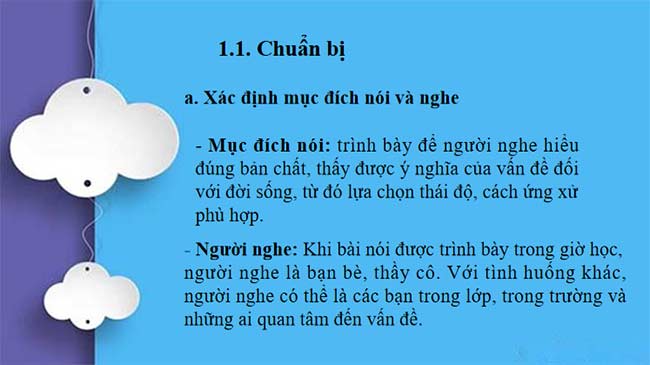 PowerPoint Ngữ văn 7 Bài 8 Nói và nghe