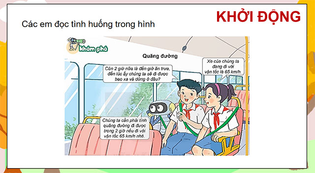 PowerPoint Quãng đường, thời gian của một chuyển động đều