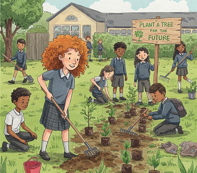 Nêu ý kiến tán thành phong trào trồng và bảo vệ cây xanh