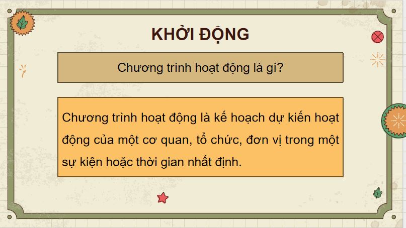 Bài 13: Tìm hiểu cách viết chương trình hoạt động