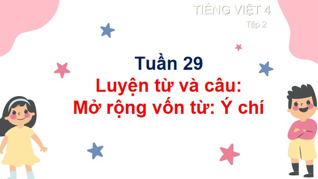 PowerPoint Luyện từ và câu: Mở rộng vốn từ Ý chí