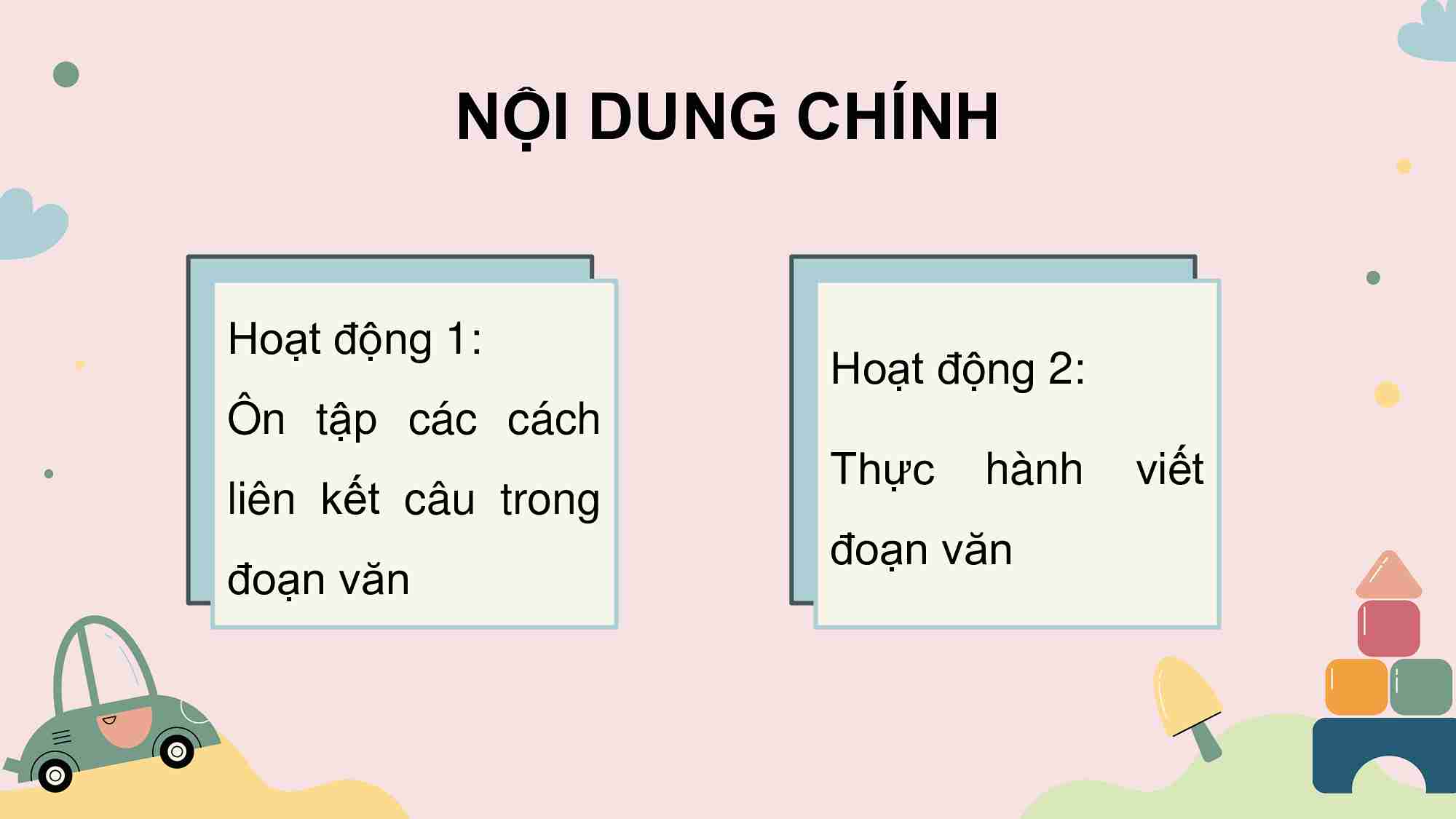 Bài 15: Luyện tập về liên kết câu trong đoạn văn