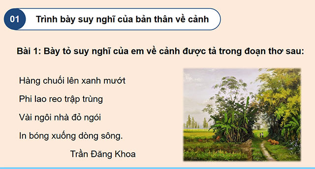 PowerPoint Nói về cuộc sống thanh bình