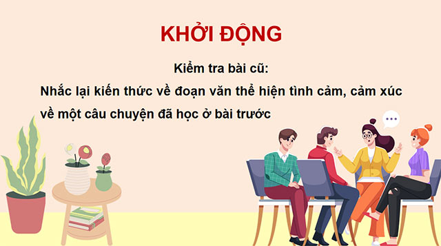 PowerPoint Tìm ý cho đoạn văn thể hiện tình cảm, cảm xúc về một câu chuyện