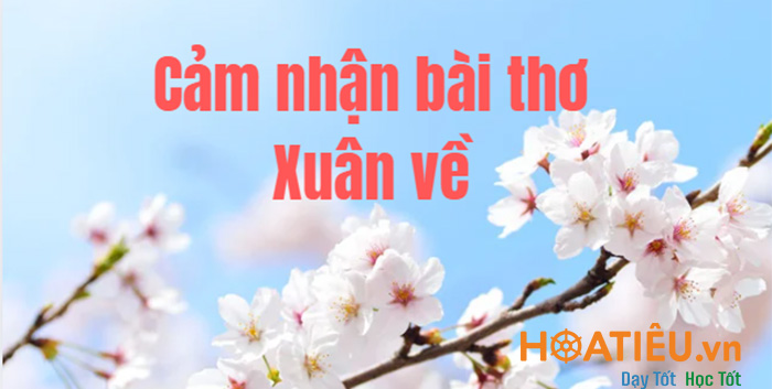 Cảm nhận bài thơ Xuân về