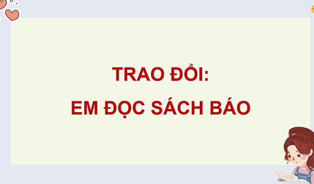 PowerPoint Trao đổi Em đọc sách