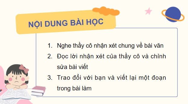 PowerPoint Viết: Trả bài văn miêu tả con vật