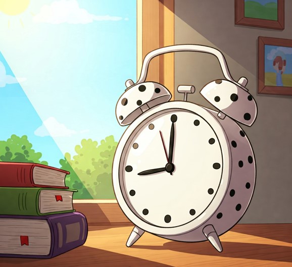 Dàn ý tả đồng hồ báo thức ngắn gọn