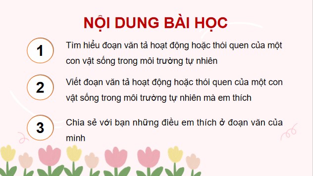 PowerPoint Luyện tập viết đoạn văn cho bài văn miêu tả con vật