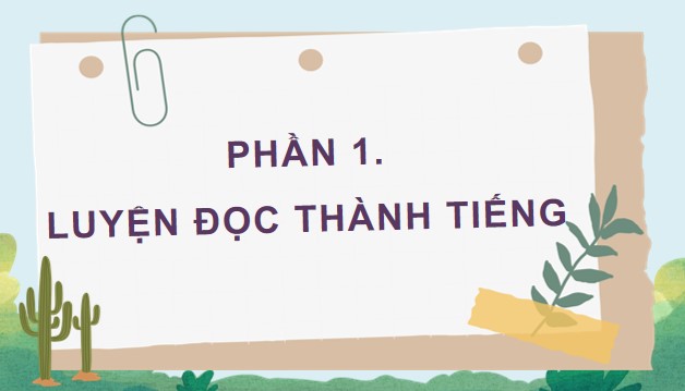 PowerPoint Đọc: Quà tặng của chim non