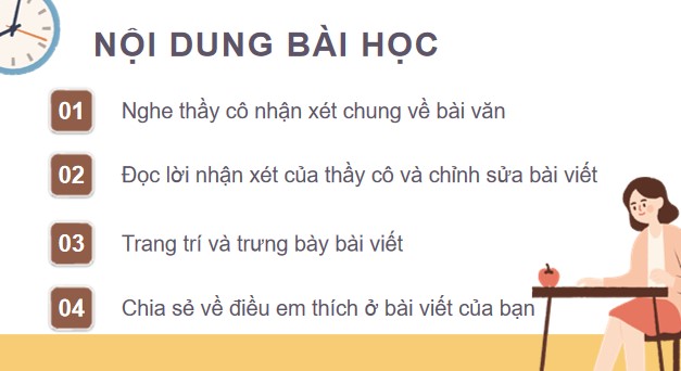 PowerPoint Viết: Trả bài văn miêu tả con vật