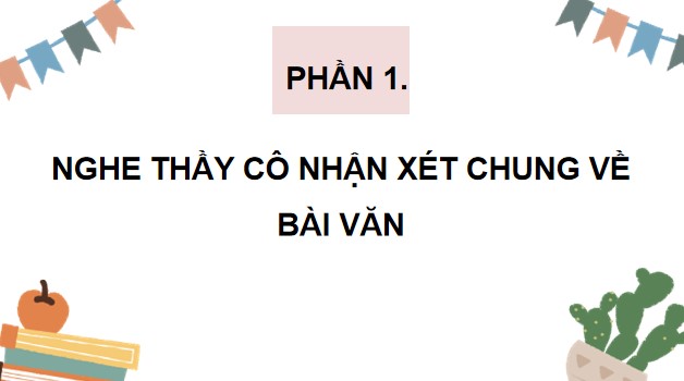 PowerPoint Viết: Trả bài văn miêu tả con vật