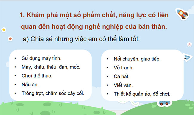 Hoạt động trải nghiệm 7 Chủ đề 9 Kết nối