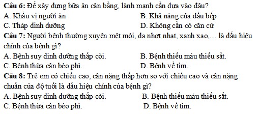 Đề cương ôn tập học kì 2 Khoa học 4 sách Cánh Diều