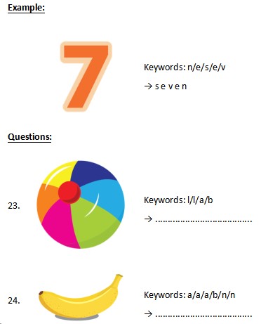 Đề thi học kì 2 Tiếng Anh 1 I-learn Smart Start