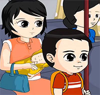 Giáo án kỹ năng sống mầm non: Lịch sự nơi công cộng